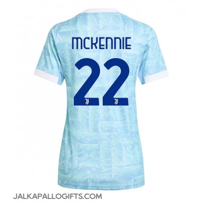 Juventus Weston McKennie #22 Vieraspaita Naiset 2025-26 Lyhythihainen Juventus Weston McKennie #22 Vieraspaita Naiset 2025-26 Lyhythihainen